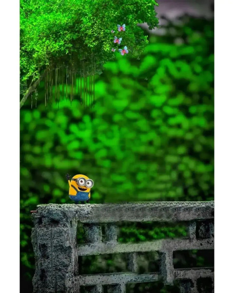 Minione new hd editing background