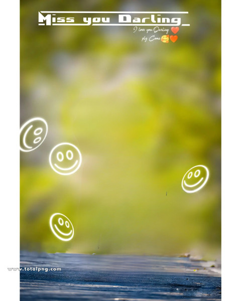 Miss you darling hd cb background by totalpng