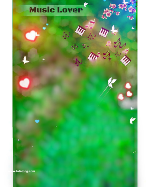 Music lover hd cb editing background