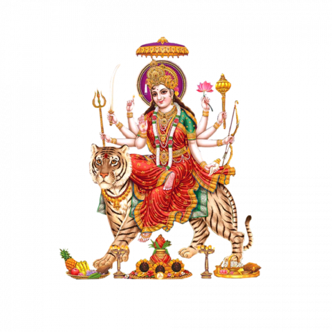Nav durga png hd, Happy Maa durga png