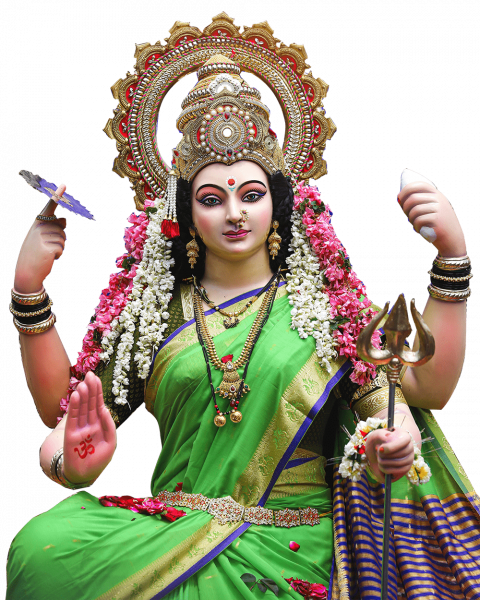 Navratri Durga Mata PNG, Happy navratri png