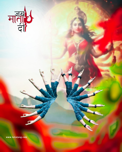 Navratri Full Background Stock, Navratri photo editing hd background