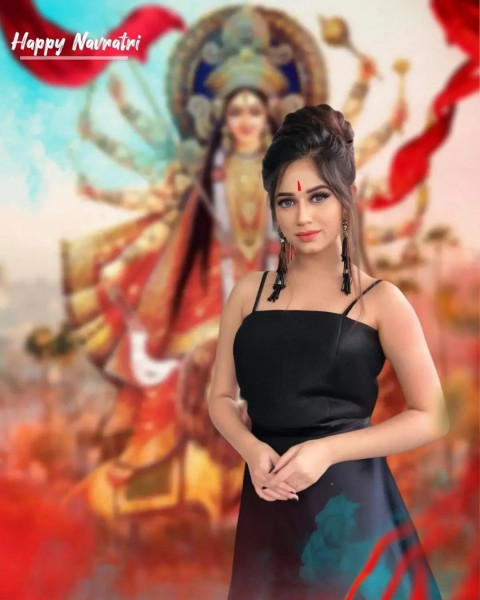 Navratri girls editing background