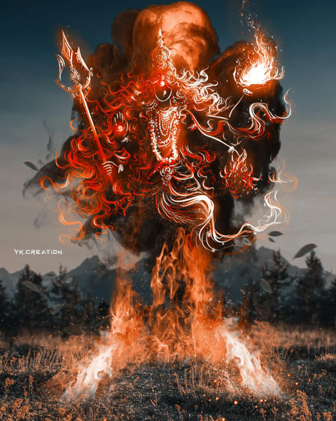 Navratri mata photo editing background