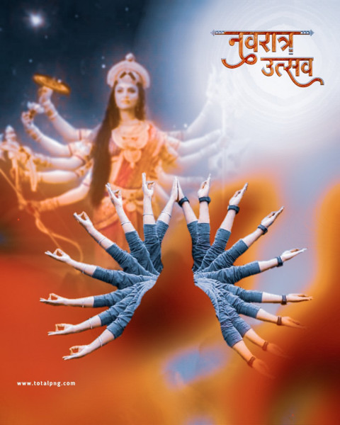 Navratri Photo Editing Background