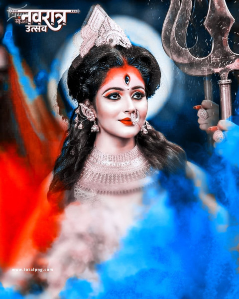 Navratri photo editing background 2023