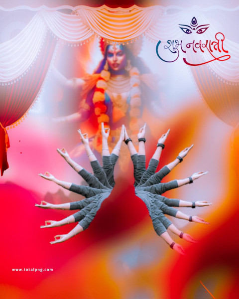 Navratri photo editing background online