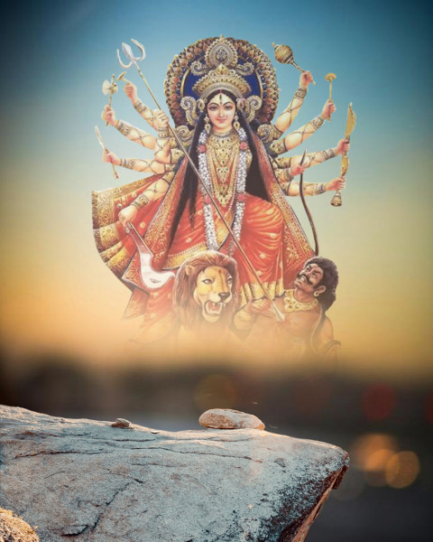 Navratri picsart special photo editing background