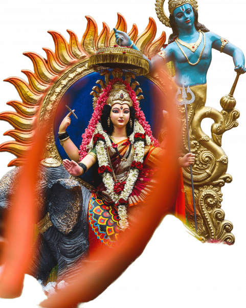 Navratri transparent png,durga puja maa durga png