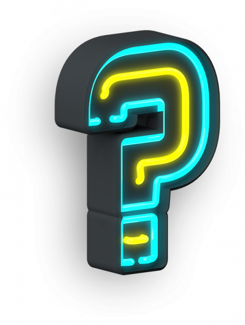 Neon Letter  transparent background png clipart