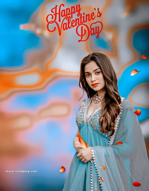 New hd valentine's day editing background