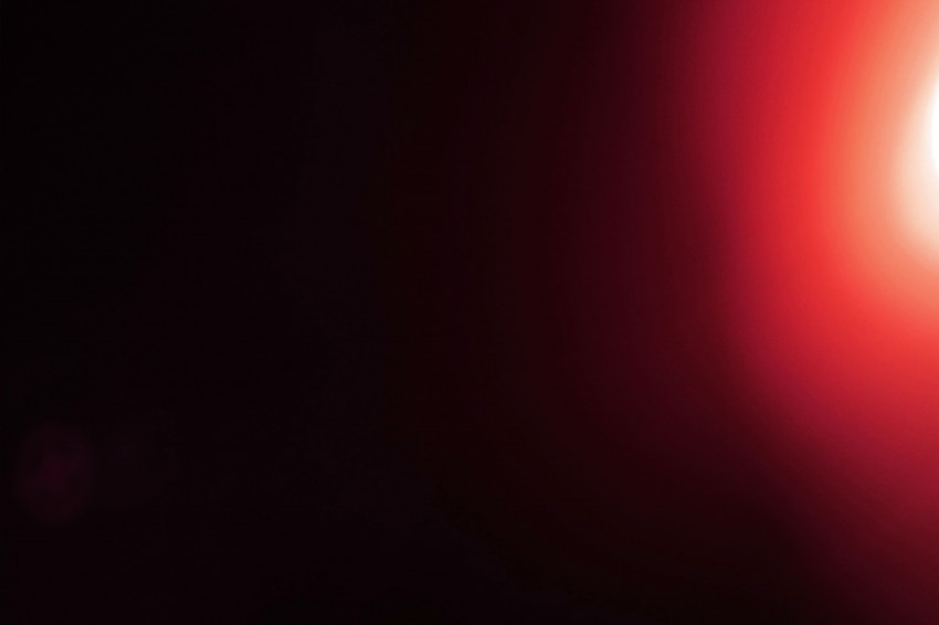 New photography lens flare effect