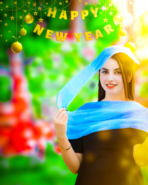 New Year Cb Editing Background