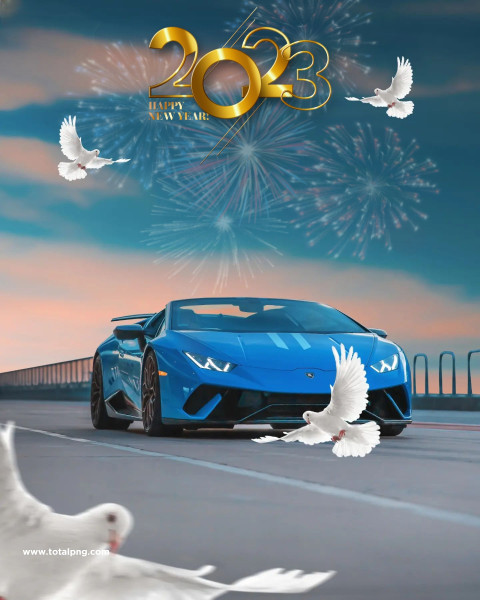 New year hd editing background