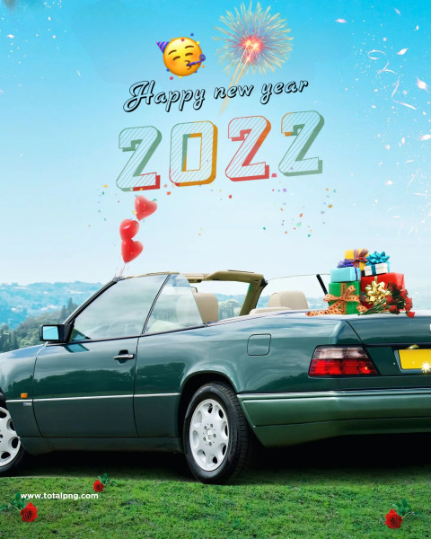 New Year  Photo Editing Background