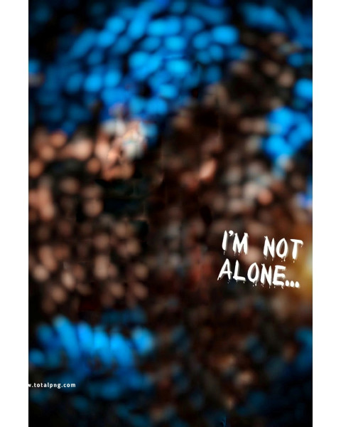 Not alone trending cb background