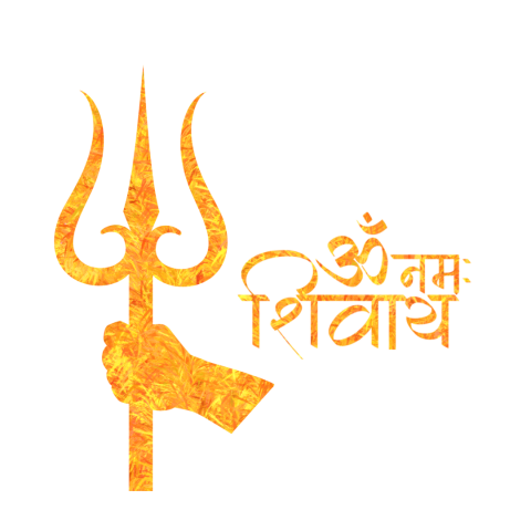 Om namh shivay Transparent background