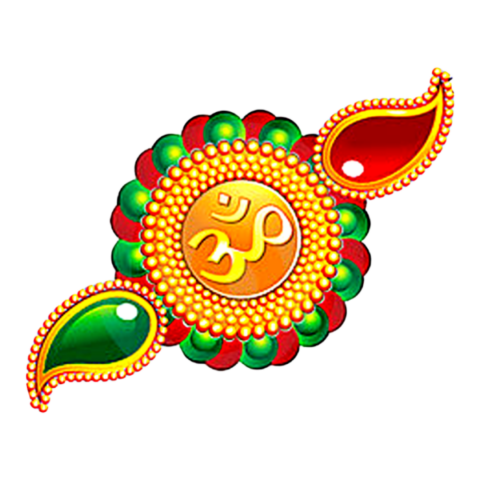 Om rakhi png