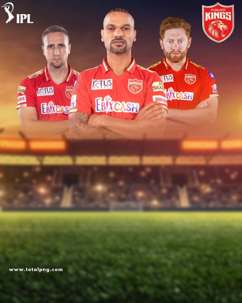 Panjab kings ipl editing background