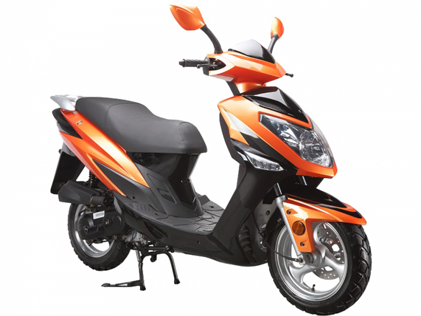 Petrol Scooty Transparent Background Png