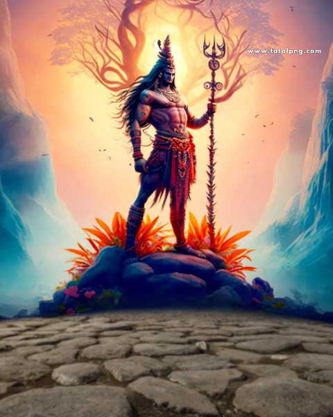 Photoshop maha shivratri editing background