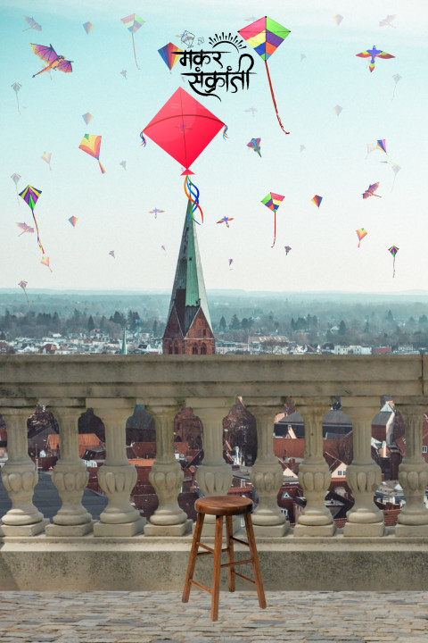 Photoshop makar sankranti hd editing background