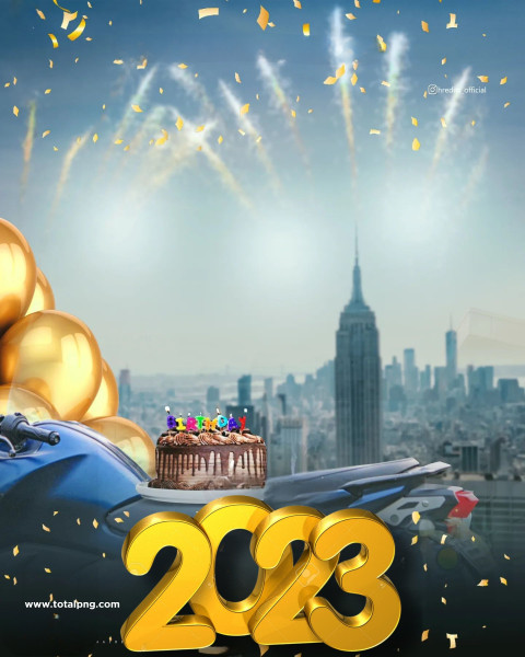 photoshop new year editing background