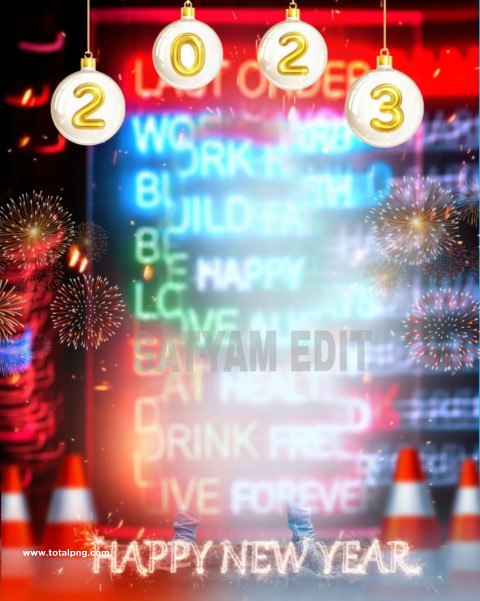 Photoshop new year editing backgrounds