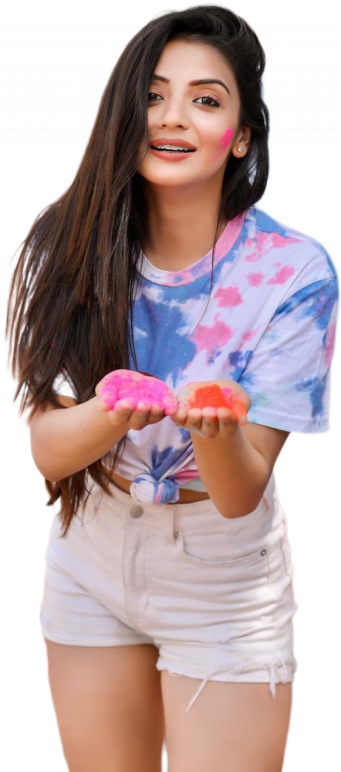 girl png holi wali free