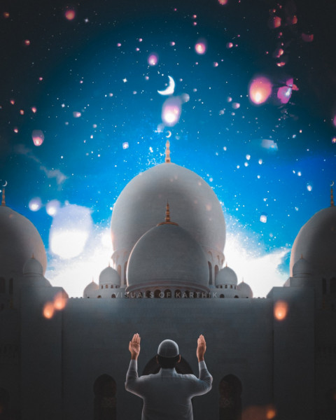 Picsart bakrid editing background