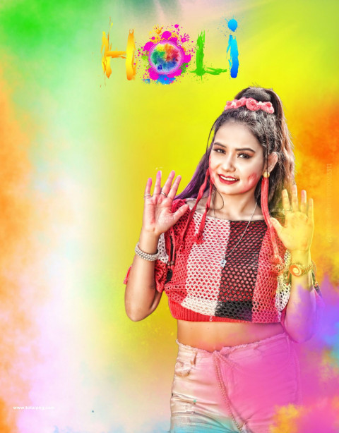 Picsart cb holi girl editing background free
