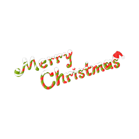 Picsart christmas text png