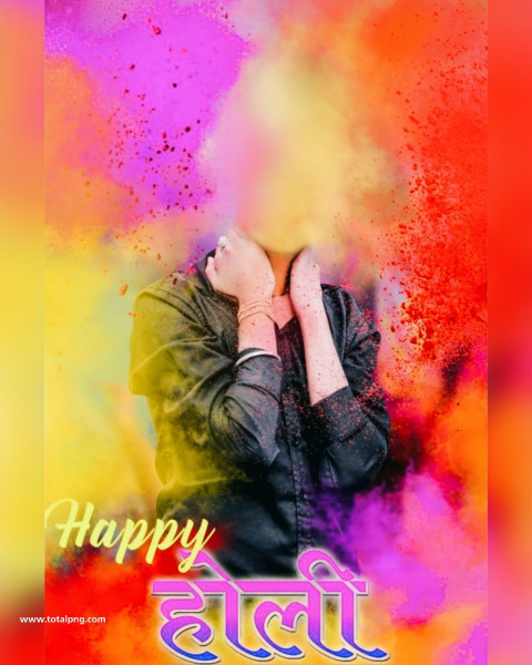 PicsArt Happy Holi Background 2024