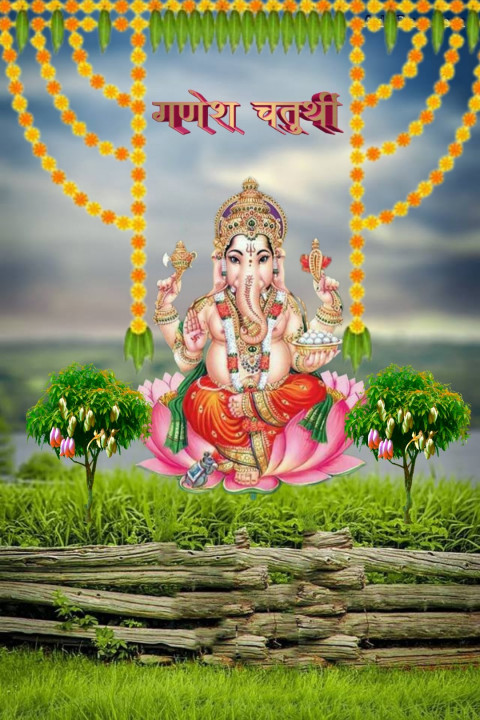 Picsart Latest Cb Ganesh Chaturthi Photo editing Background Free download