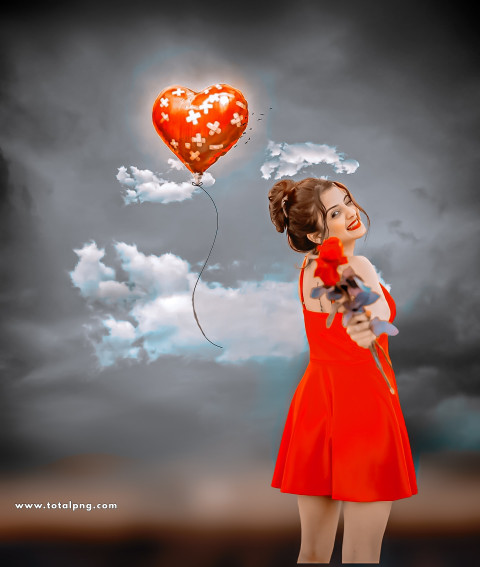 Propose day valentine's day editing background