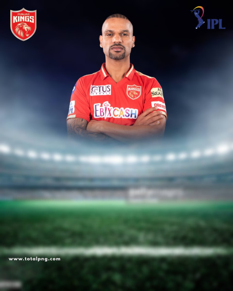 Punjab King Hd Ipl Background Free