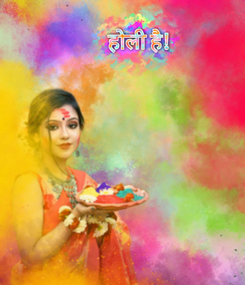 Radha krishna holi editing background