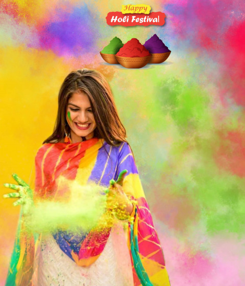 Radha krishna holi editing background