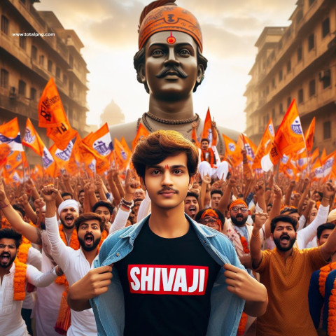 Raja saheb Shivaji Jayanti Image 4k