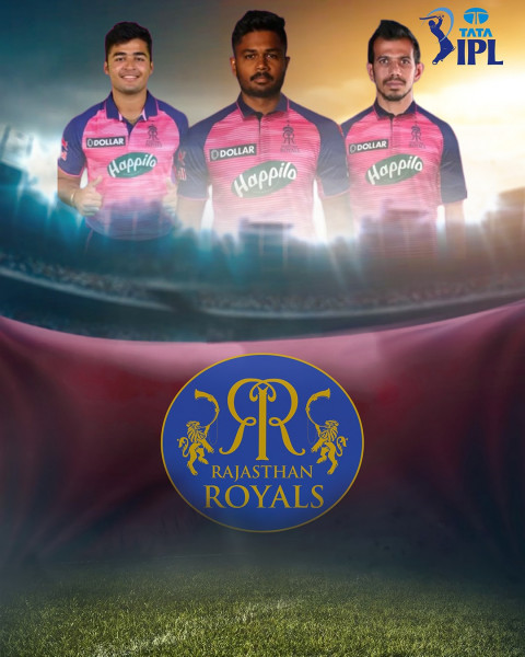 Rajsthan royals editing background