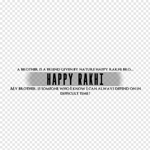 Rakhi text png