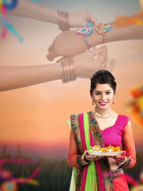 Raksha bandhan hd background