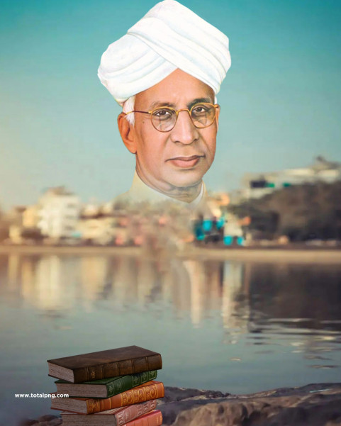 Real Teachers day editing background