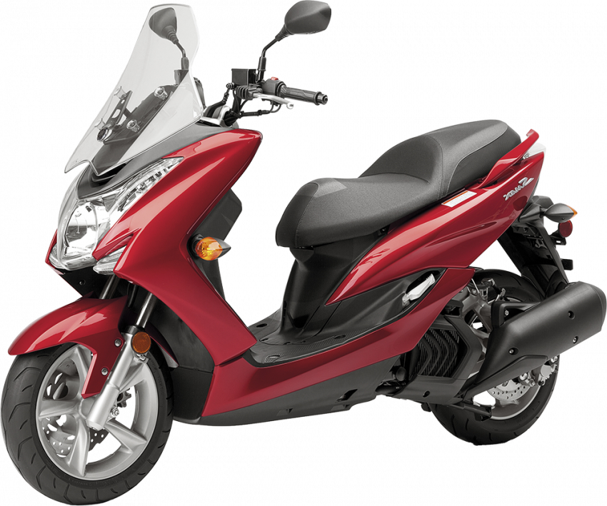 Red Scooty Transparent Png
