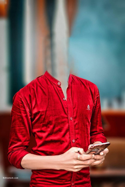 Red shirt cb background