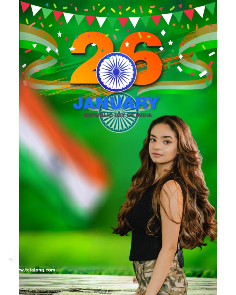 republic day editing background