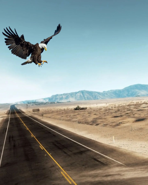 Road Desert background Free