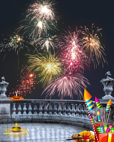 Rooftop diwali editing background,Diwali photo editing background