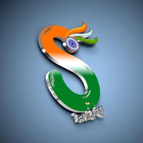 S Name 3D Tiranga DP Image