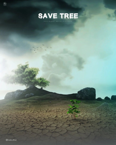 Save tree hd editing background